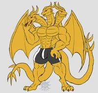 Anthro Ghidorah 