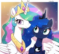 Celestia and Luna