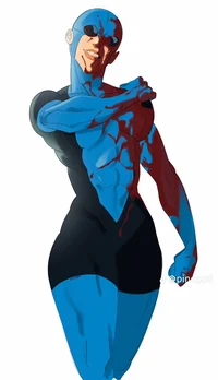 Invencible Blue Mask