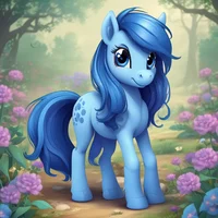 Blueberry Pony Girl 