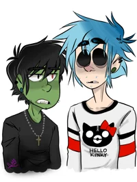 2d and Murdoc 