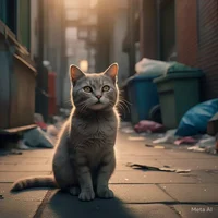 Vida felina difícil