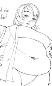 Upset chubby gf