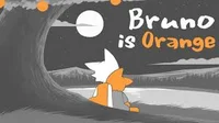 Bruno is orange