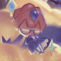 Blueberry pie cookie