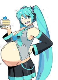 Pregnant Miku