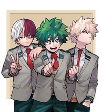 Bakugo Shoto n Izuku