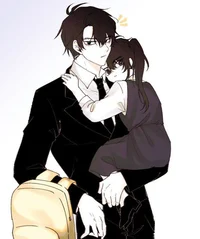 Husband and daughter