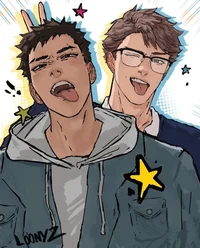 Oikawa and Iwaizumi