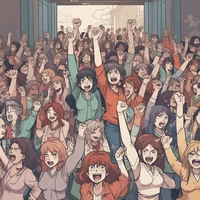 Angry Horde of Women