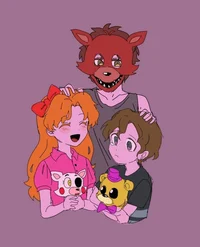 Chibiusa x Afton fam