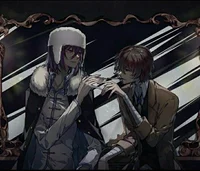 Dazai and Fyodor