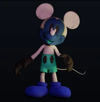 Photonegative Mickey