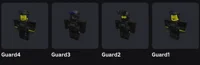 Guards 1 2 3 and 4