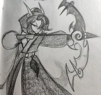 Caramel arrow cookie