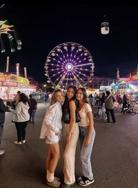 Fair with friends