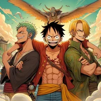 Zoro - luffy - Sanji