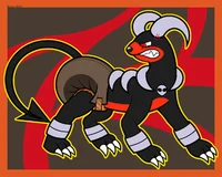 A Diapered Houndoom