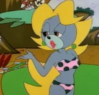 Surfer hedgehog girl