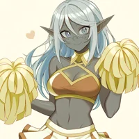 Dark Elf Cheerleader