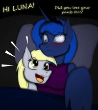 Luna x Derpy