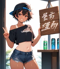 Tomboy Saleswoman
