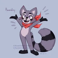 Rambley the raccoon 