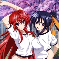 Rias and Akeno