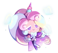 Cream Unicorn Cookie