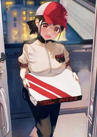 Pizza Delivery girl