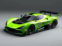 Green Gas Racer Car