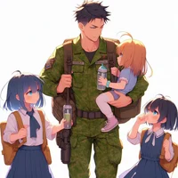 Veteran father