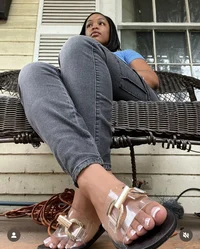 Giantess Ebony Soles