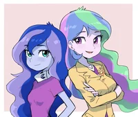 Celestia and luna