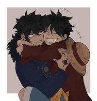 Law and luffy