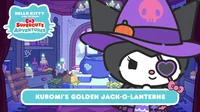 Golden Jack-O-Lanter