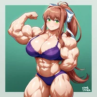 Muscle Girl Monika