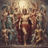 Greek Gods as Horses