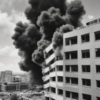 Building explosion