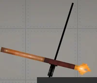 Spear X Fire Staff