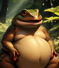 Giant Obese Frog