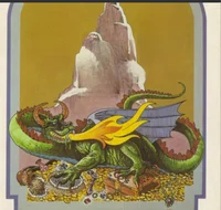 An aggressive dragon