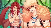 Bakugo y Kirishima 