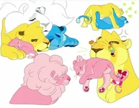 The Diamonds Lion Au