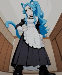 Goth Cat Maid
