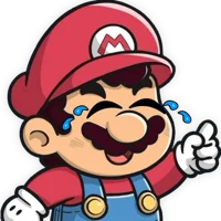 Laughing Mario