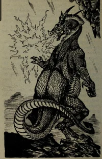 Dragon from Zork 3
