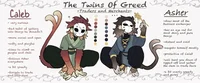 The twins of greed