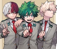 Deku Bakugo Todoroki