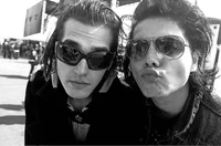 Gerard and Mikey Way